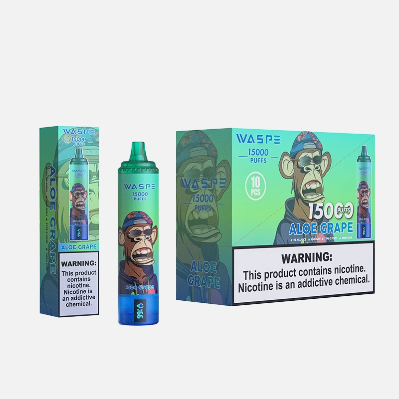 ALOE GRAPE WASPE 15000 Disposable Vape 15K Puffs 22ML #3 ALOE GRAPE WASPE 15000 Disposable Vape 15K Puffs 22ML #3
