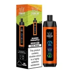 Al Fakher Crown Bar Big Cloud 8000 Pro Disposable Vape 8K Puffs peach ice