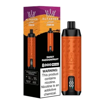 Al Fakher Crown Bar Pro 8000 Disposable Vape 8K Puffs 18ML