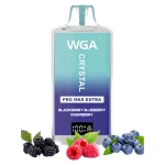 BLACKBERRY BLUEBERRY RASPBERRY WGA Crystal Pro Max Extra 15000 Disposable Vape 15K Puffs 25ML