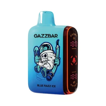 BLUE RAZZ ICE Gazzbar Rocket 20000 Disposable Vape 20k Puffs #1