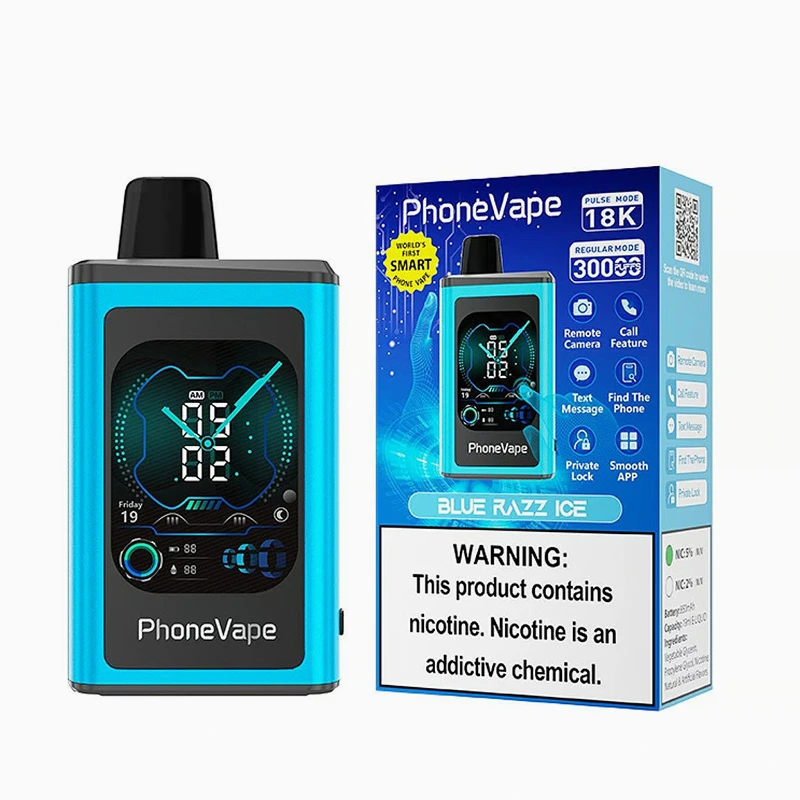 BLUE RAZZ ICE JNR Phone Vape 30000 Disposable Vape 30K Puffs 19ML #1 BLUE RAZZ ICE JNR Phone Vape 30000 Disposable Vape 30K Puffs 19ML #1