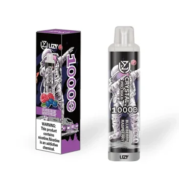 BLUEBERRU RASPBERRY UZY Crystal Pro Max 10000 Disposable Vape 10K Puffs 18ML #6
