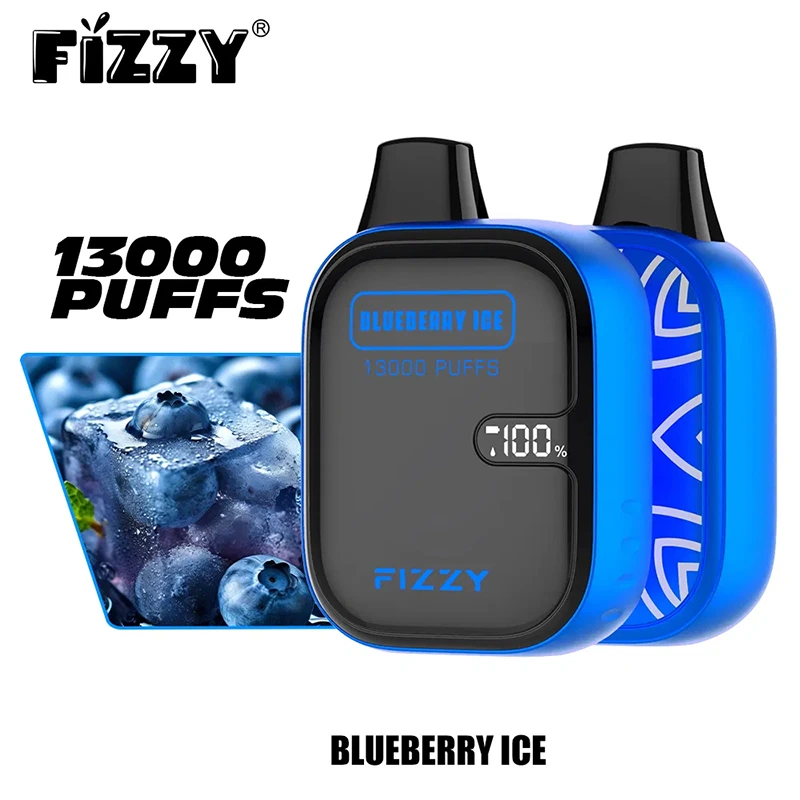 BLUEBERRY ICE Fizzy Boom 13000 Puffs 13K Wegwerp Vape 20ML EU Magazijn #3 BLUEBERRY ICE Fizzy Boom 13000 Puffs 13K Wegwerp Vape 20ML EU Magazijn #3