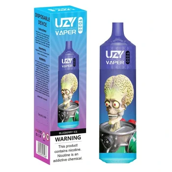 BLUEBERRY ICE UZY Vaper 9000 Disposable Vape 9k Puffs 18ML #7