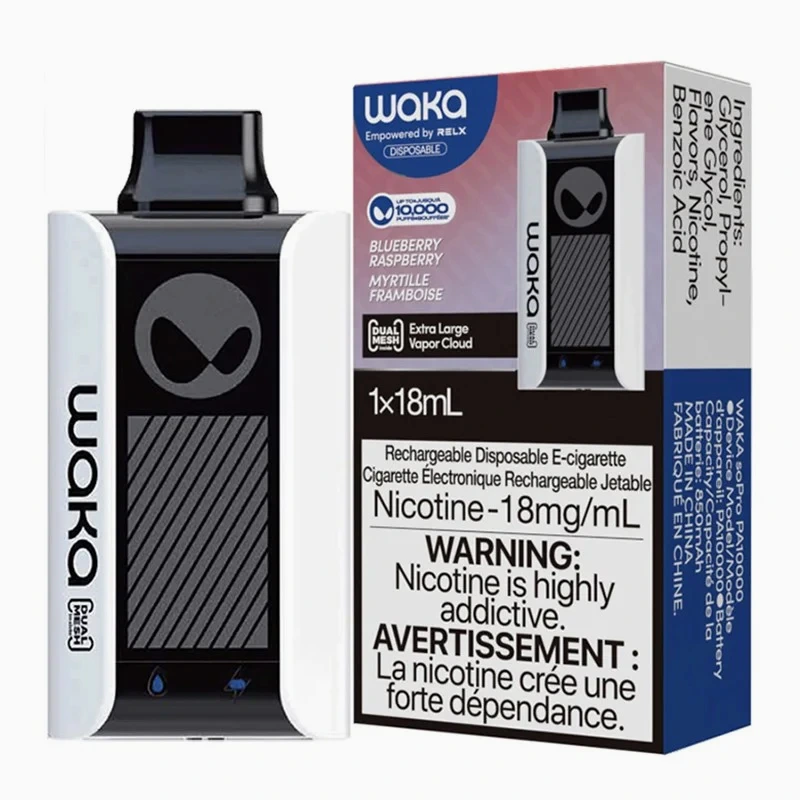 ARÁNDANO RASPBERRY & MYRTILLE FRAMBOISE WAKA SoPro PA 10000 Vape desechable 10k Puffs 18ML #1 ARÁNDANO RASPBERRY & MYRTILLE FRAMBOISE WAKA SoPro PA 10000 Vape desechable 10k Puffs 18ML #1