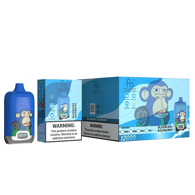 BLUEBERRY RASPBERRY RandM Digitale Box 12000 Wegwerp Vape 12K Puffs 20ML #4 BLUEBERRY RASPBERRY RandM Digitale Box 12000 Wegwerp Vape 12K Puffs 20ML #4