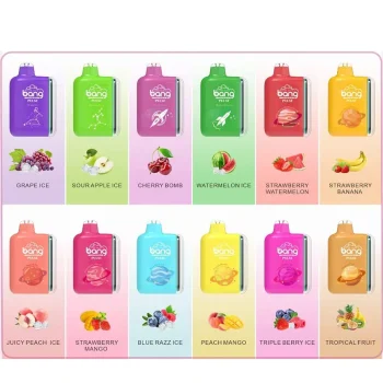 Bang Pulse 18000 Disposable Vape 18K Puffs 24ML Flavor List