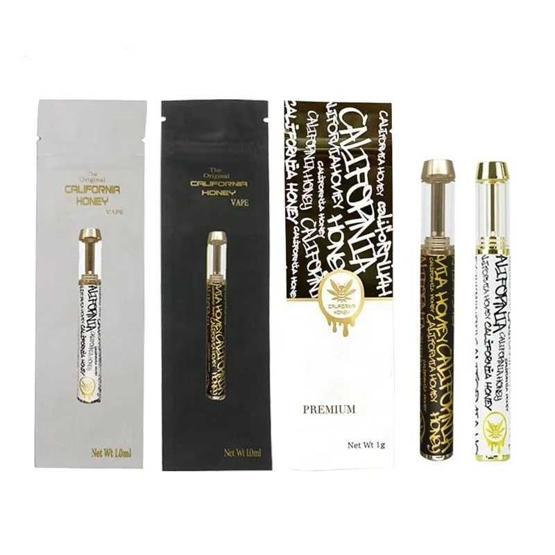 California Honey Vape Kit 1ML Disposable Cart 1g packaging box California Honey Vape Kit 1ML Disposable Cart 1g packaging box