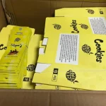 Kit di svapo giallo Cookies 1ML Carrello monouso 1g 280mAh #1