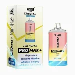 WGA Crystal Pro Max 10000 Vape jetable 10K bouffées 24ML