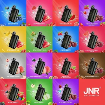 JNR Plus X 26000 Disposable Vape 26K Puffs 18ML Flavor List