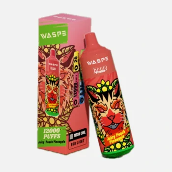 JUICY PEACH PINEAPPLE WASPE 12000 Disposable Vape 12k Puffs 18ml #5