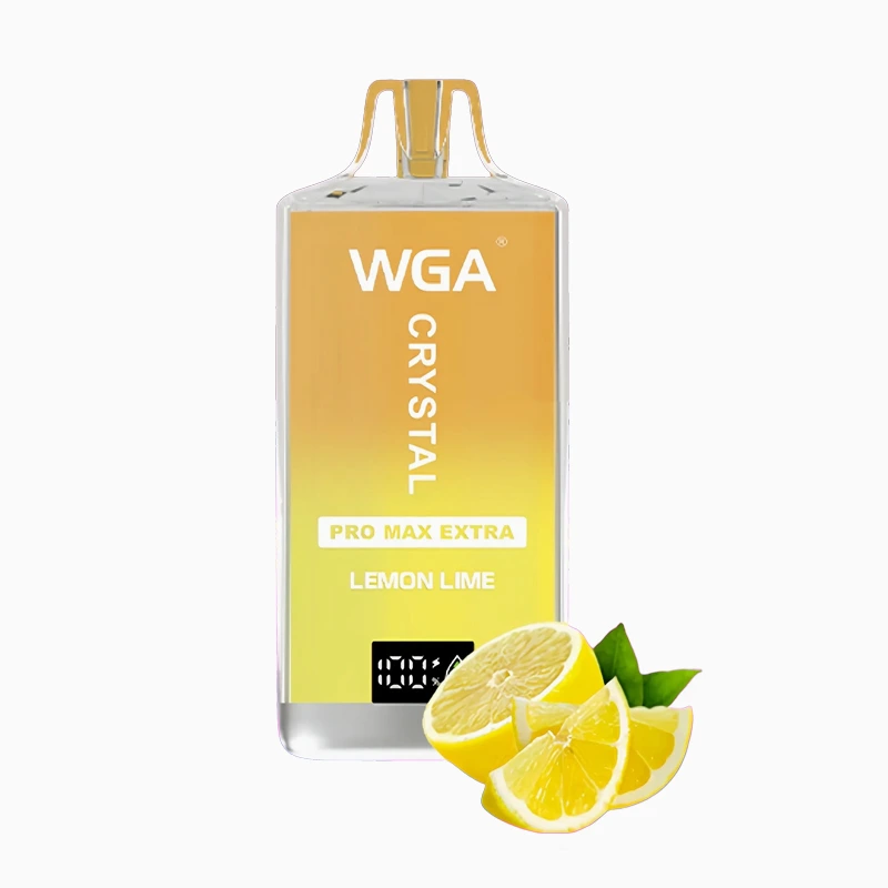 LEMON LIME WGA Crystal Pro Max Extra 15000 Disposable Vape 15K Puffs 25ML #7 LEMON LIME WGA Crystal Pro Max Extra 15000 Disposable Vape 15K Puffs 25ML #7