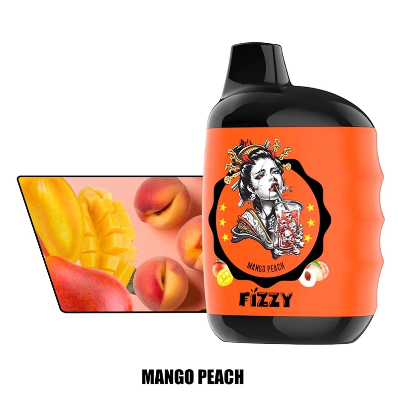 MANGO PEACH Fizzy Great 10000 Einweg Vape 10k Puffs 18ML EU Warehouse #5 MANGO PEACH Fizzy Great 10000 Einweg Vape 10k Puffs 18ML EU Warehouse #5