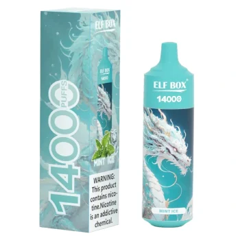MINT ICE ELF BOX 14000 Disposable Vape 14K Puffs 25ML