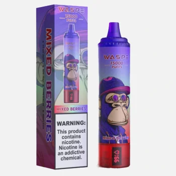 MIXED BERRIES WASPE 15000 Disposable Vape 15K Puffs 22ML #1