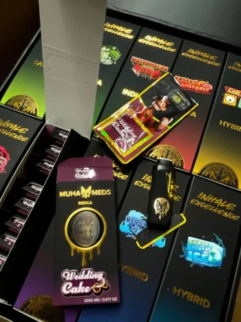 Muha Meds Vape Kit 2ML Disposable Cart 2g real photograph