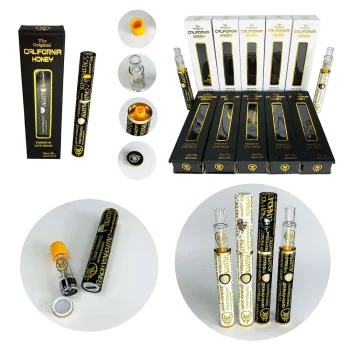 New California Honey Vape Kit 1ML Disposable Cart 1g real photograph
