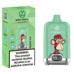 UVA ICE UZY Bang Digital 15000 Vape desechable 15k Puffs 20ml