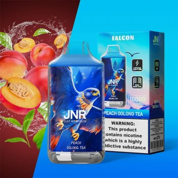 PEACH OOLONG TEA JNR FALCON 16000 Vape jetable 16K Puffs 22ML #2