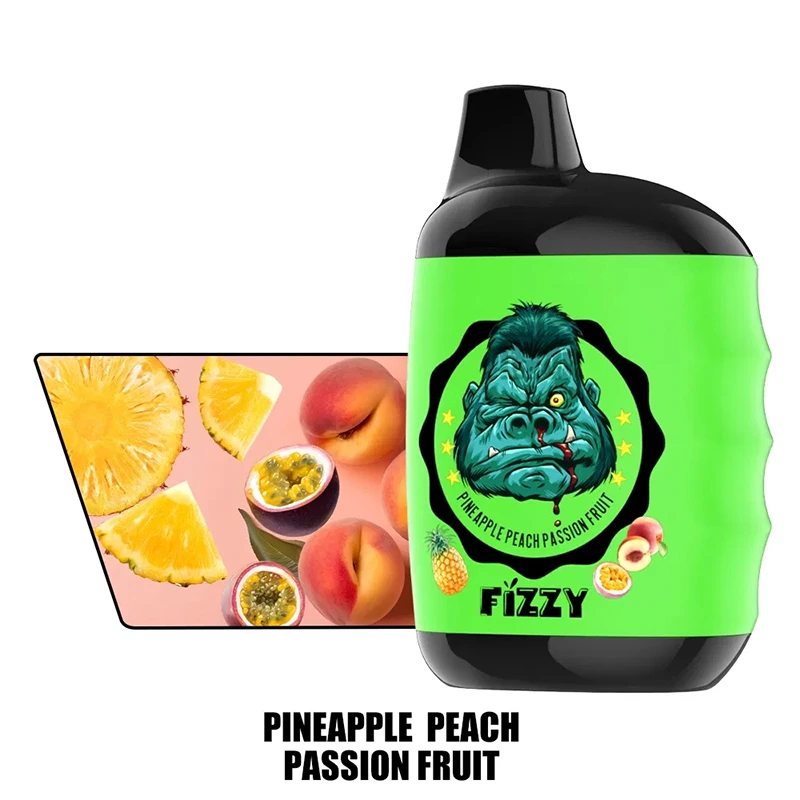 PINEAPPLE PEACH PASSION FRUIT Fizzy Great 10000 Einweg Vape 10k Puffs 18ML EU Warehouse #3 PINEAPPLE PEACH PASSION FRUIT Fizzy Great 10000 Einweg Vape 10k Puffs 18ML EU Warehouse #3