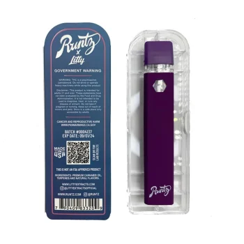 Runtz X Litty Vape Kit 1ML Disposable Cart 1g 380mAh #1