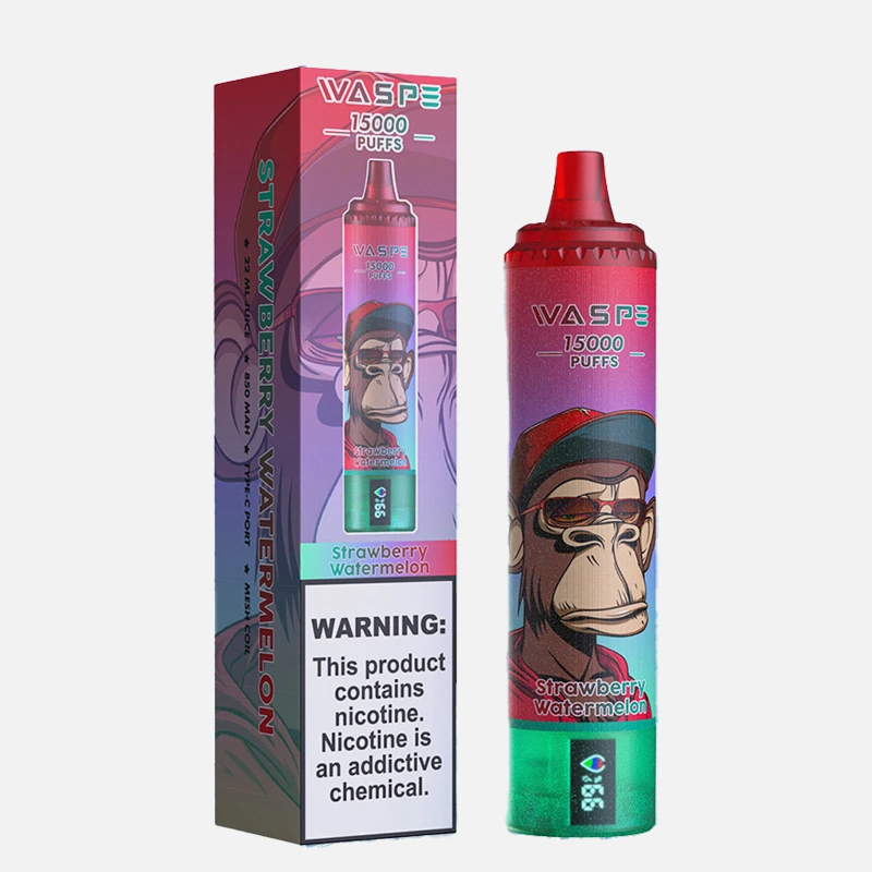STRABERRY WATERMELON WASPE 15000 Disposable Vape 15K Puffs 22ML #2 STRABERRY WATERMELON WASPE 15000 Disposable Vape 15K Puffs 22ML #2