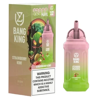 STRAWBERRY KIWI UZY Bang King 12000 Disposable Vape 12K Puffs 23ML #6