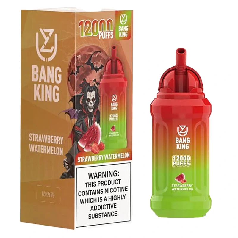 STRAWBERRY WATERMELON UZY Bang King 12000 Disposable Vape 12K Puffs 23ML #5 STRAWBERRY WATERMELON UZY Bang King 12000 Disposable Vape 12K Puffs 23ML #5