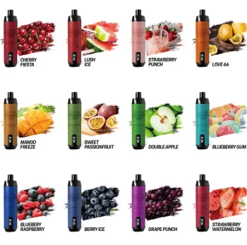 VAPME Crown Bar 18000 Pro Max Disposable Vape 18K puffs 25ML Hookah Flavor List