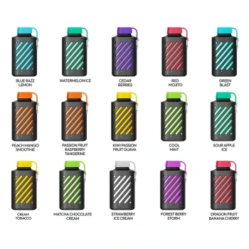 VOZOL GEAR 10000 Engångs Vape 10K Puffs 18ML EU Warehouse Smaklista