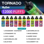 Vapsolo Tornado 12000 Vape Desechable 12K Puffs 22ML EU Warehouse