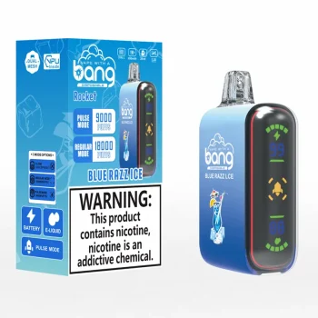 blue razz ice Bang Rocket 18000 Disposable Vape 18k Puffs 26ML #8