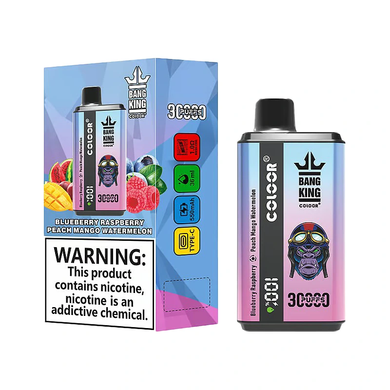 arándano frambuesa melocotón mango sandía Bang 30000 Vape desechable 30k Puffs 36ML Doble Sabor #8 arándano frambuesa melocotón mango sandía Bang 30000 Vape desechable 30k Puffs 36ML Doble Sabor #8