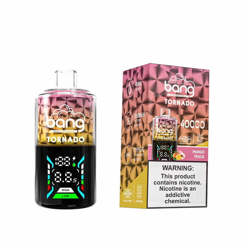 mango peach Bang Tornado 40000 Disposable Vape 40K Puffs 40ML Hookah #1 mango peach Bang Tornado 40000 Disposable Vape 40K Puffs 40ML Hookah #1