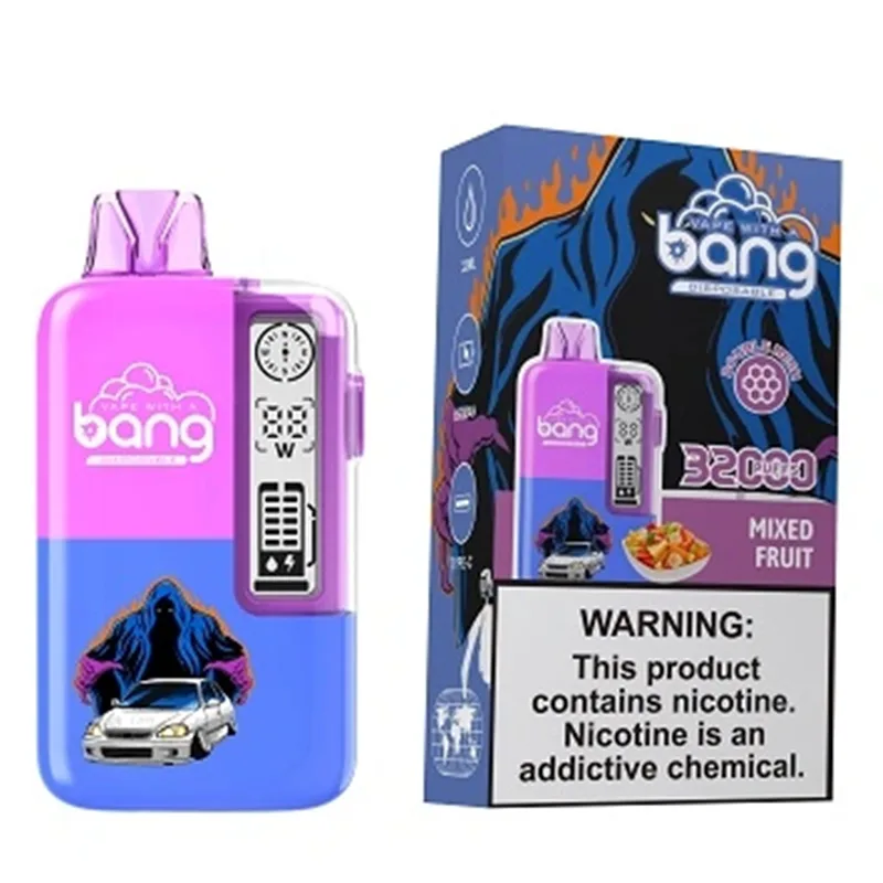 mined fruit Bang 32000 PRO Vape Desechable 32k Puffs 32ML Cristal #1 mined fruit Bang 32000 PRO Vape Desechable 32k Puffs 32ML Cristal #1