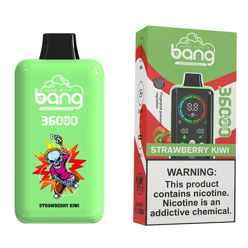 fresa kiwi Bang 36000 Vape desechable 36k Puffs 30mL #9 fresa kiwi Bang 36000 Vape desechable 36k Puffs 30mL #9