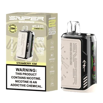 strawberry kiwi VAPMOD SNIPER 25000 Disposable Vape 25k Puffs 22ML #5