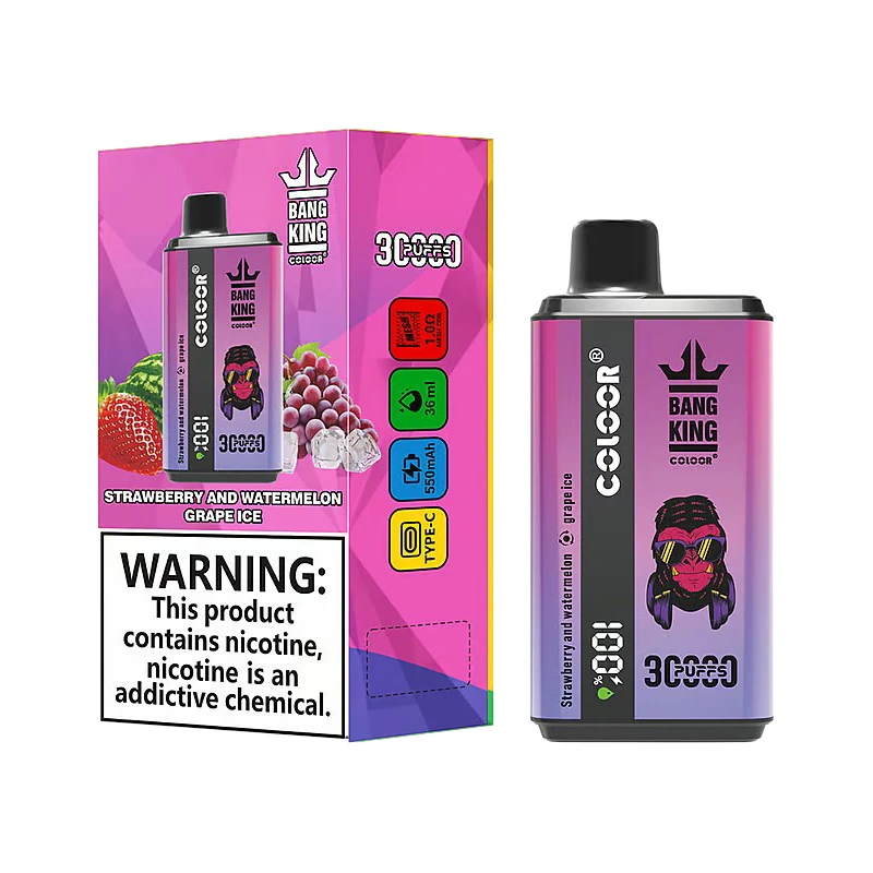 fresa y sandía uva ice Bang 30000 Vape Desechable 30k Puffs 36ML Doble Sabor #1 fresa y sandía uva ice Bang 30000 Vape Desechable 30k Puffs 36ML Doble Sabor #1
