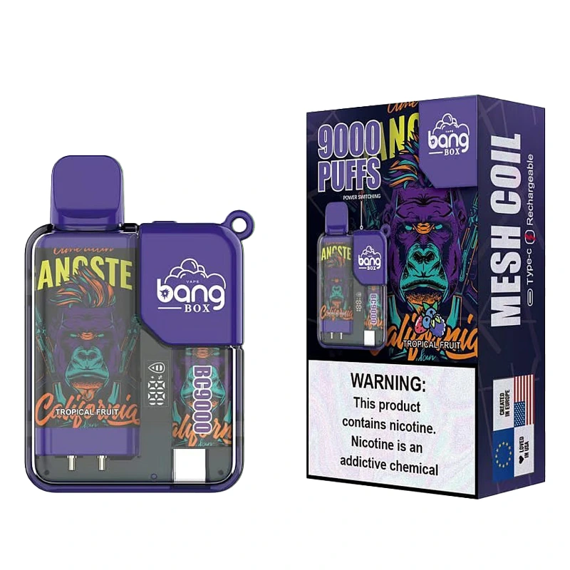 fruta tropical Bang Box 9000 Vape desechable 9K Puffs 16ML #5 fruta tropical Bang Box 9000 Vape desechable 9K Puffs 16ML #5