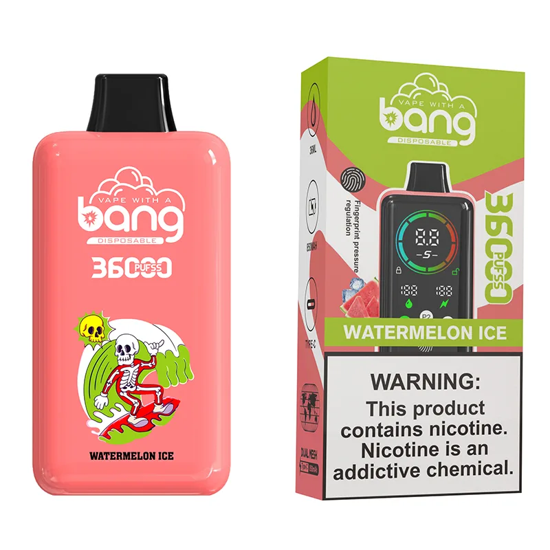 sandía ice Bang 36000 Vape desechable 36k Puffs 30mL #1 sandía ice Bang 36000 Vape desechable 36k Puffs 30mL #1