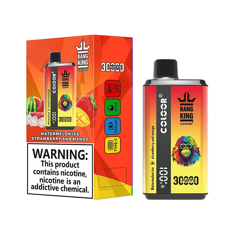 sandía hielo fresa y mango Bang 30000 Vape Desechable 30k Puffs 36ML Doble Sabor #5 sandía hielo fresa y mango Bang 30000 Vape Desechable 30k Puffs 36ML Doble Sabor #5