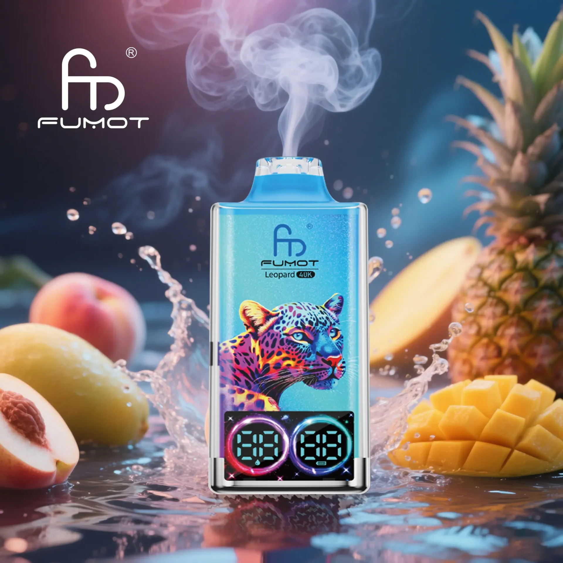 Fumot 40k Fumot Leopard 40000 Puffs Disposable Vape EU Warehouse peachy-mango-pineapple.jpg Fumot 40k Fumot Leopard 40000 Puffs Disposable Vape EU Warehouse peachy-mango-pineapple.jpg