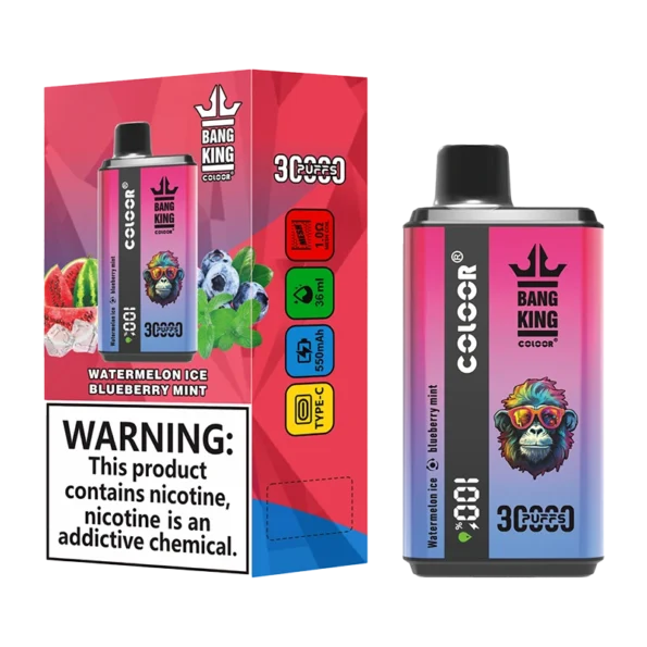 Puff 30k Bang King 30000 Puffs Disposable Vape 2 in 1 flavor EU Warehouse #5