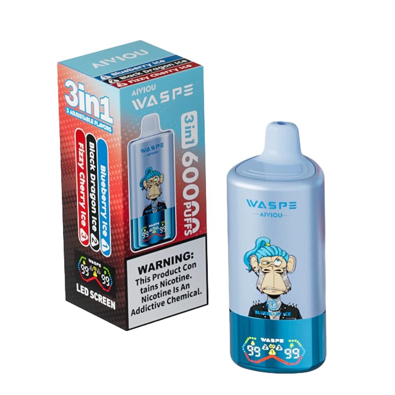 Puff 60k WASPE 60000 Puffs Disposable Vape 3 in 1Flavor EU Warehouse #3 Puff 60k WASPE 60000 Puffs Disposable Vape 3 in 1Flavor EU Warehouse #3
